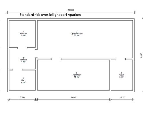 Eftertragtet lejlighed med god beliggenhed