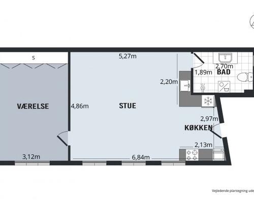 3 værelses lejlighed i Varde