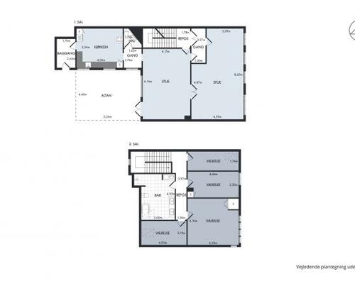 6 værelses lejlighed i Varde