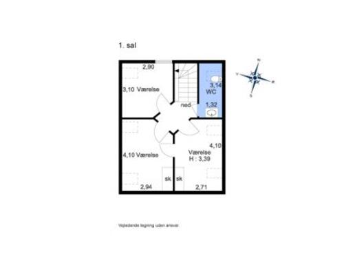 4 værelses lejlighed i Varde