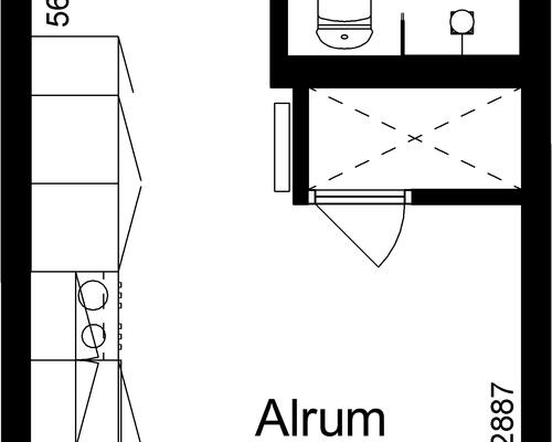 1 værelses lejlighed i Viborg