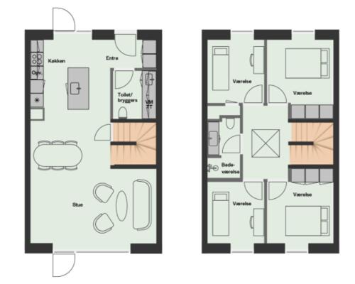 5 værelses hus i Tilst