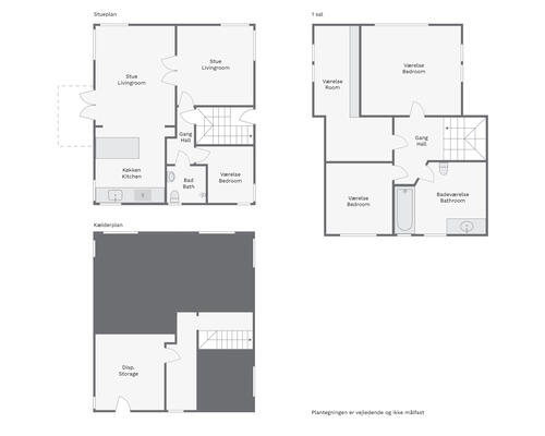 5 værelses hus i Valby