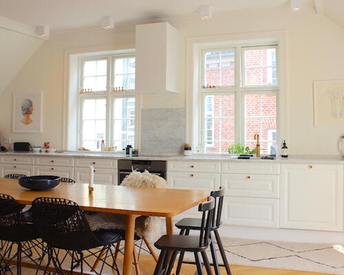 Lejlighed med totalt 167 m2 bolig, i Hellerup