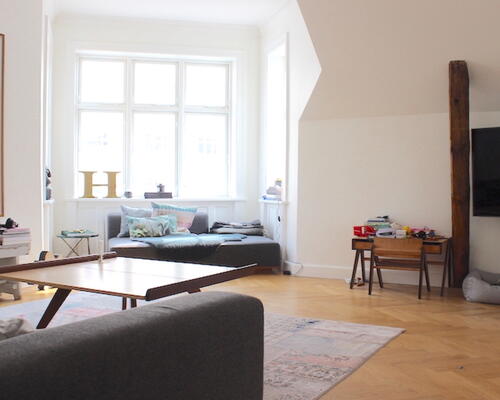 Lejlighed med totalt 167 m2 bolig, i Hellerup