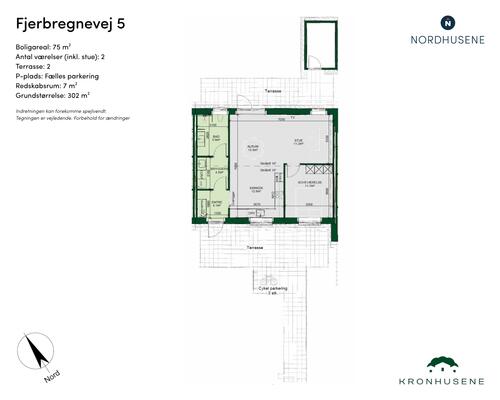 75 m2 værelse i Odense NV