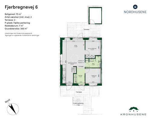 3 værelses hus i Odense NV