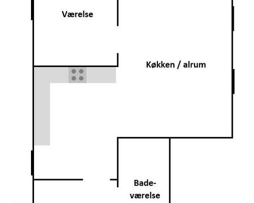 Flot lejlighed centralt i Kolding med fælles have og mulighed for vaskesøjle