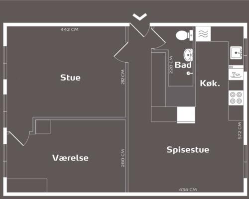 Lækker 3 værelseslejlighed i København