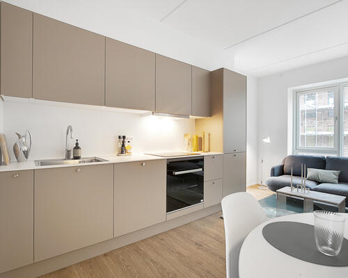 Lys og moderne 3-værelses lejlighed i Hjertet af Aalborg