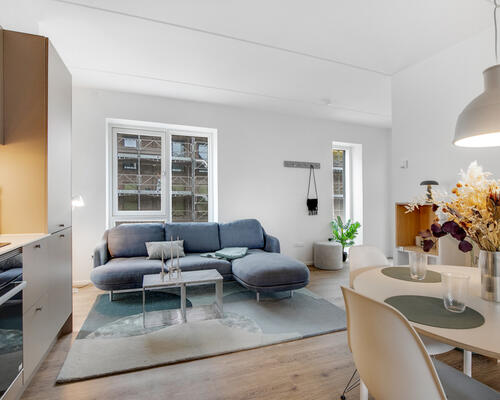 Lys og moderne 3-værelses lejlighed i Hjertet af Aalborg