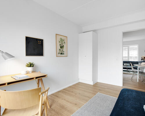 Lys og moderne 3-værelses lejlighed i Hjertet af Aalborg