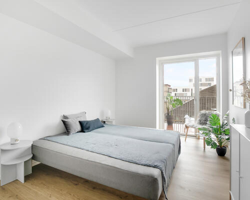 Lys og moderne 3-værelses lejlighed i Hjertet af Aalborg