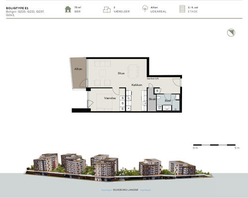 Svanemærkede lejeboliger i første række til vandet