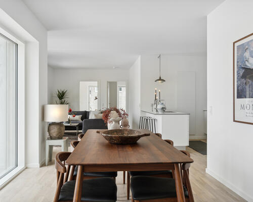 Svanemærkede lejeboliger i første række til vandet