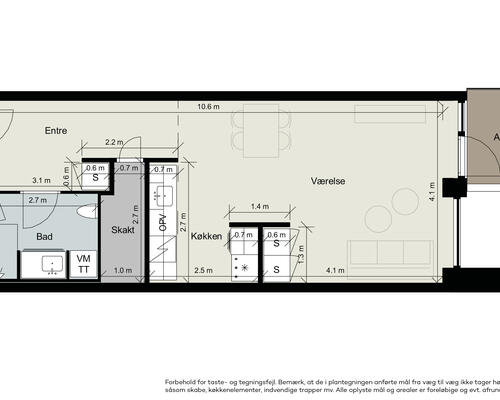 Stor 1 vær med altan