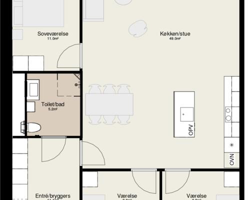 4 værelses hus i Silkeborg