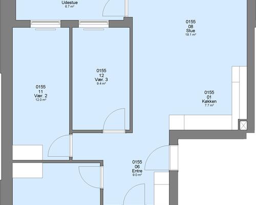 Klar til indflytning 01.03.2026