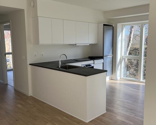 Flot nyopført lejlighed i byen