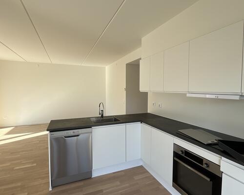 Flot nyopført lejlighed i byen