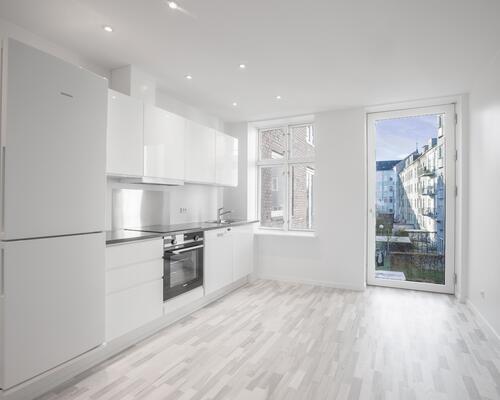 Nybygget lækker lejlighed centralt i Aalborg - husdyr tilladt