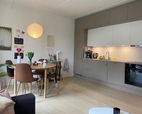 Lys, nyopført bolig til leje i Porskjær Have, Galten