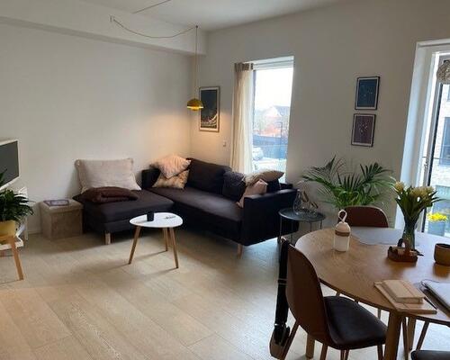 Lys, nyopført bolig til leje i Porskjær Have, Galten