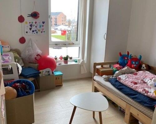 Lys, nyopført bolig til leje i Porskjær Have, Galten