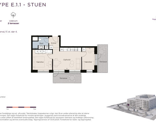 Moderne 3-værelses lejlighed i Ballerup