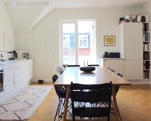 Lejlighed med totalt 167 m2 bolig, i Hellerup