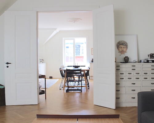 Lejlighed med totalt 167 m2 bolig, i Hellerup