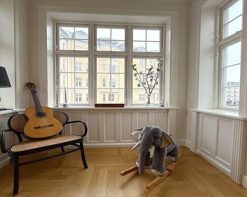 Lejlighed med totalt 167 m2 bolig, i Hellerup