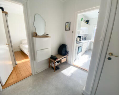 Dejlig og rummelig 2-værelses lejlighed i øgadekvarteret