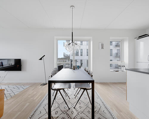 Nyopført 2-værelses lejlighed i Jubilæumshuset