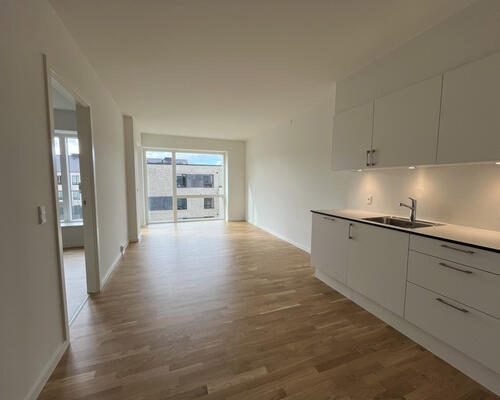 2-værelses lejlighed på 4. sal!