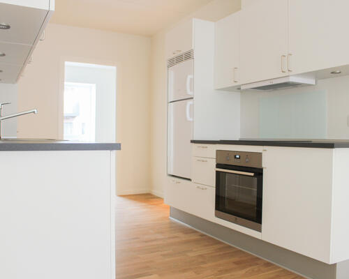 3-værelses lejlighed på 2. sal!