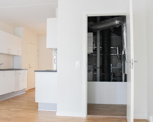 3-værelses lejlighed på 2. sal!