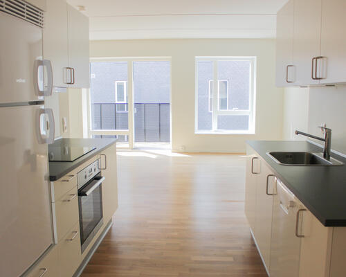 3-værelses lejlighed på 2. sal!