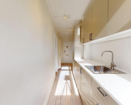 1 værelses lejlighed i Charlottenlund