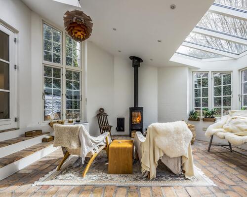 Flot villa med udsigt til fjorden i Veddelev | Roskilde