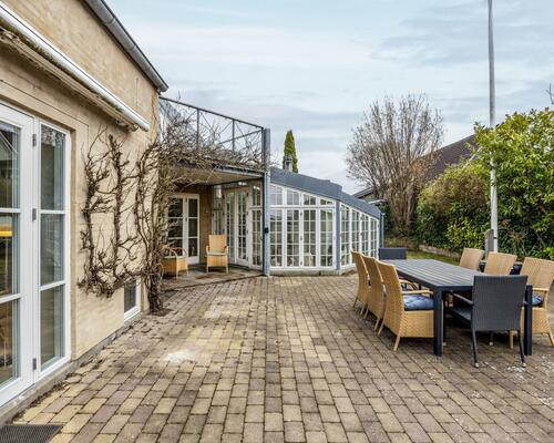 Flot villa med udsigt til fjorden i Veddelev | Roskilde