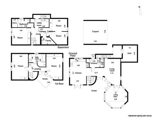 Flot villa med udsigt til fjorden i Veddelev | Roskilde