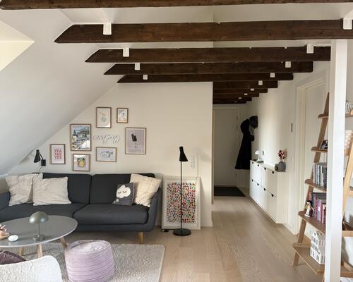 Lys og charmerende 2-værelses med stor solrig terrasse