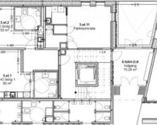 1 værelses lejlighed i Odense C