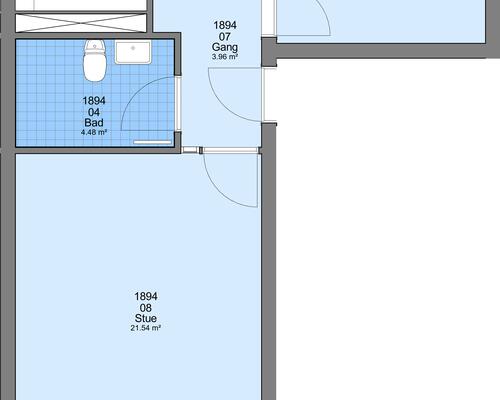 2 værelses lejlighed i Frederikshavn