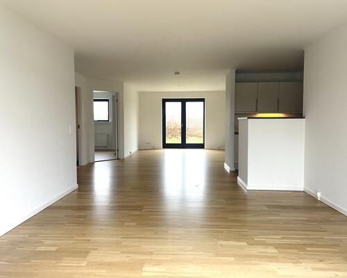 Stort rækkehus med have