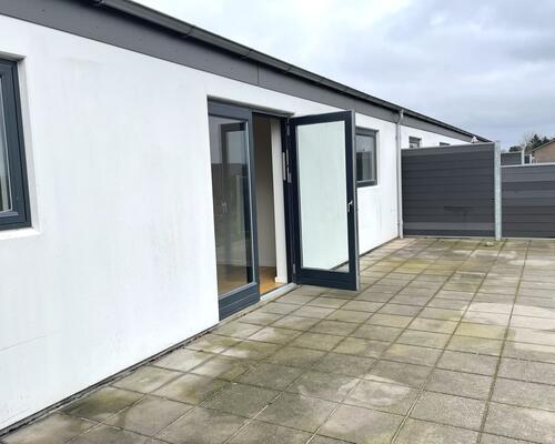 Stort rækkehus med have