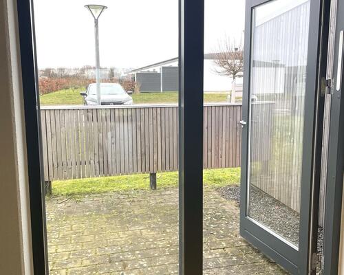 Stort rækkehus med have