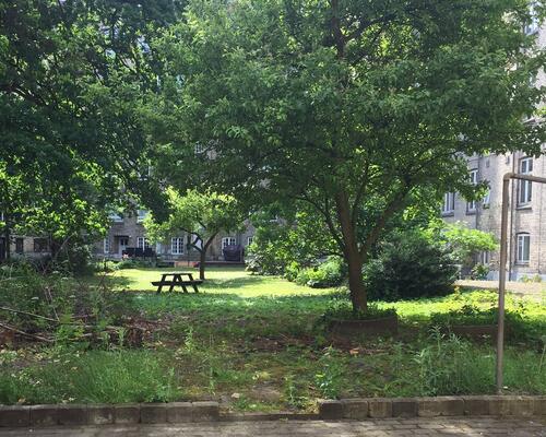 Delevenlig lejlighed centralt på Frederiksbjerg