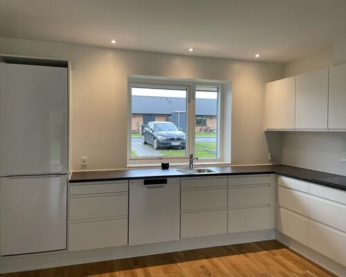 Flot rækkehus  med egen have